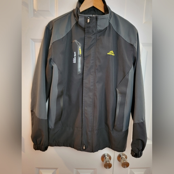 Mens Lightweight Windproof Jacket Water Resistant Jacket‎ Medium - Picture 4 of 16